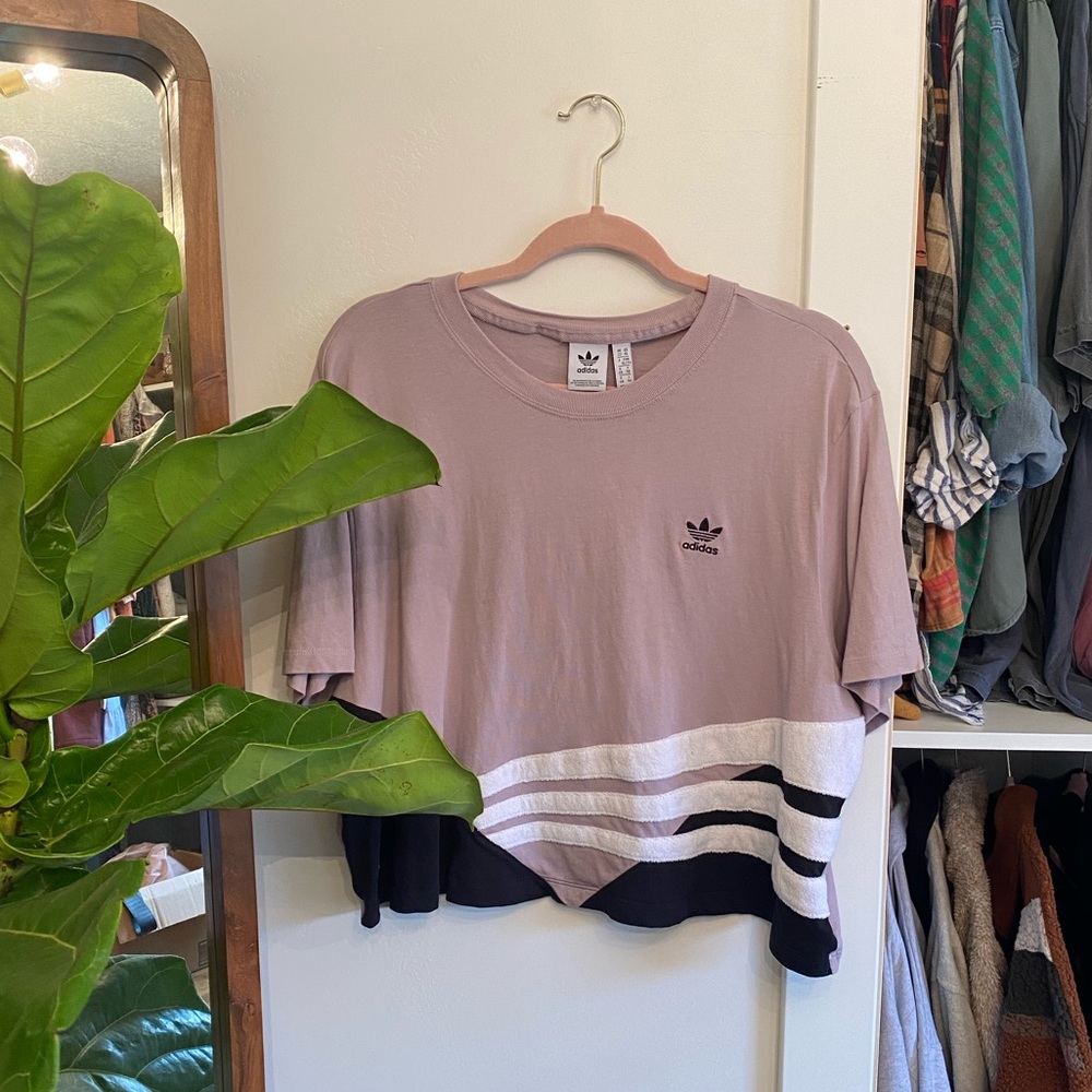 Adidas crop tee